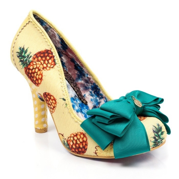 ISO Irregular Choice Ascot Pineapple Heels - Picture 1 of 4